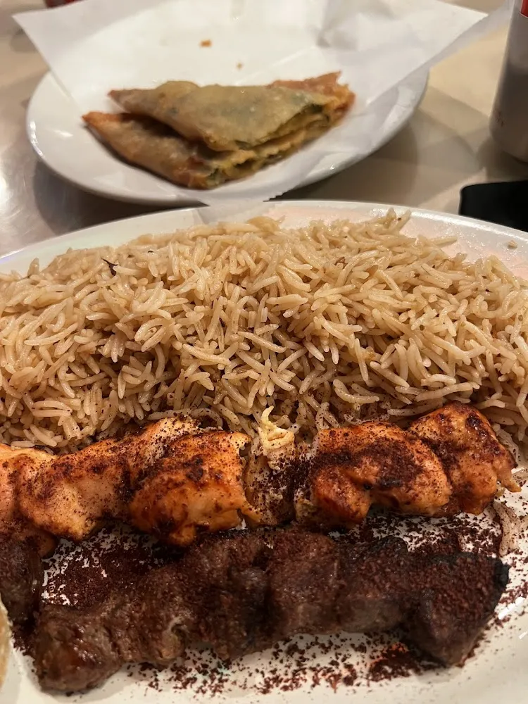 Chicken Tikka 1 Beef Tikka with Qabeli